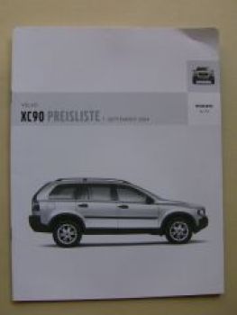 Volvo XC90 7.September 2004 NEU