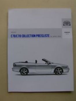 Volvo C70/C70 Collection Cabriolet 30.April 2004 NEU