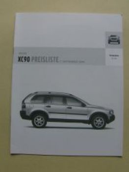 Volvo XC90 7.September 2004 NEU