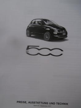 Fiat 500 +S Preisliste 1.April 2017 51kw 63kw 77kw 70kw Diesel