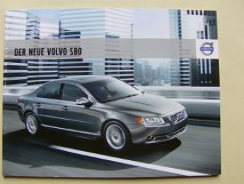 Volvo S80 Prospekt 2010 +AWD +D5 NEU