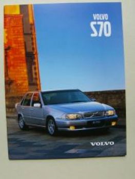 Volvo S70 Prospekt 1999 NEU