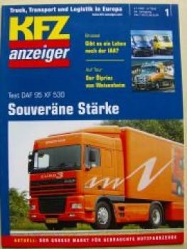 KFZ anzeiger 1/2001