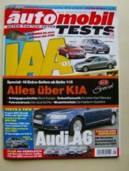 automobil Tests 9/2005 M1 M635CSi E24,M6 E63,525d E61,Kia