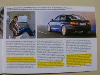 ADAC Motorwelt BMW 530d Limousine F10