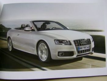 Audi A5 Cabriolet Prospekt April 2010 NEU