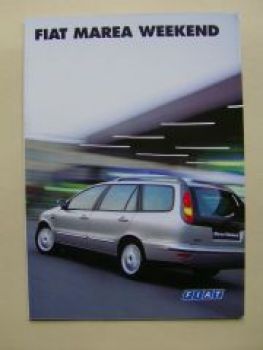 Fiat Marea Weekend Prospekt August 1996