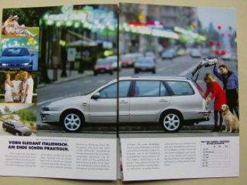 Fiat Marea Weekend Prospekt August 1996