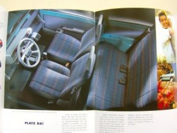 Fiat Panda Prospekt Januar 1996 CLX Selecta 4X4 NEU