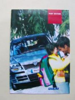 Fiat Ulysse Prospekt Juni 2004 NEU
