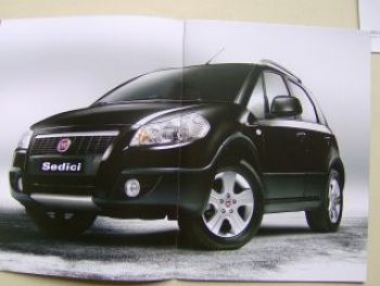 Fiat Sedici Prospekt Juli 2008 NEU