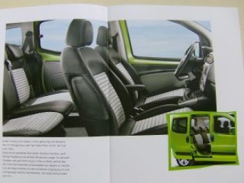 Fiat Qubo Prospekt April 2009 NEU