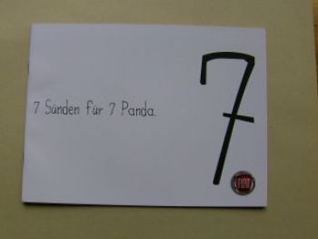 Fiat Panda 7 Sünden 100HP, 4X4,Cross, Monster,Alessi Prospekt