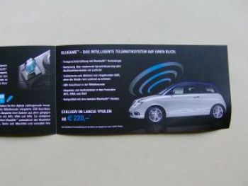 Lancia Ypsilon Blue&Me by Microsoft Flyer Februar 2007