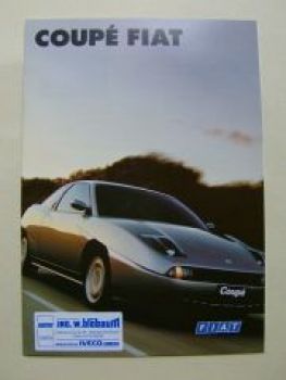Fiat Coupè Prospekt Juni 1996 NEU