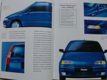 Fiat Punto Prospekt November 1993 +Cabrio NEU