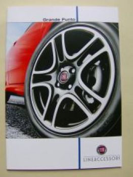 Fiat Grande Punto Lineaccessori Zubehör September 2008 NEU