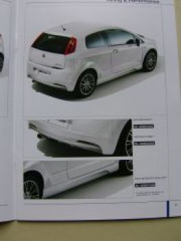 Fiat Grande Punto Lineaccessori Zubehör September 2008 NEU
