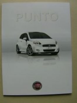 Fiat Punto Prospekt Juli 2008 +Grande Punto NEU
