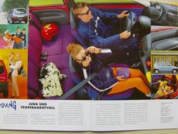 Fiat Seicento Young Sonderprospekt Januar 1999 NEU