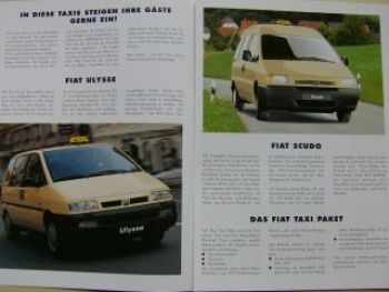 Fiat TAXI Programm Ulysse, Marea, Scudo November 1996 NEU
