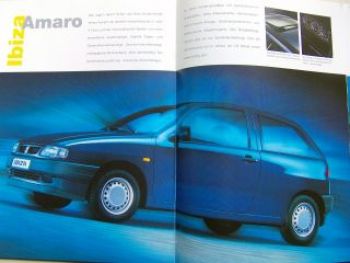 Seat Ibiza +Amaro +CLX +GLX +GTi Mai 1996 NEU