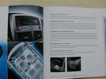 Subaru Impreza Prospekt September 2009 +Preisliste NEU