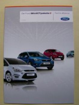 Ford Select pakete S-Max Focus Fiesta Ka Mai 2010 NEU