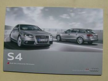 Audi S4 Limousine/Avant Prospekt April 2010 NEU