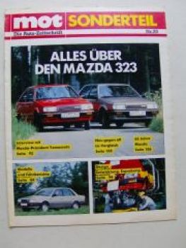 mot Sonderteil Nr.20/1985 Mazda 323 +65 Jahre Mazda