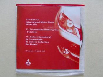 Mitsubishi Genf 2001 Presse CD