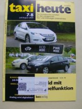 taxi heute 7-8 2009 Honda Insight, Toyota Prius3
