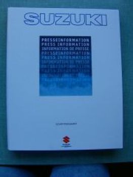 Suzuki Pressemappe 2001 +Fotos +CD alle
