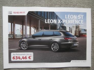 Seat Leon ST +X-Perience Business Pakete Januar 2016