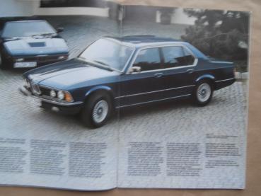 BMW 728i 732i 735i 745i E23 Niederlande Ausgabe Prospekt September 1979 Rarität