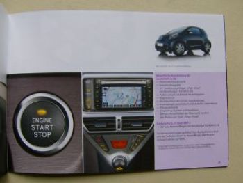Toyota iQ Prospekt April 2010 +Preisliste NEU