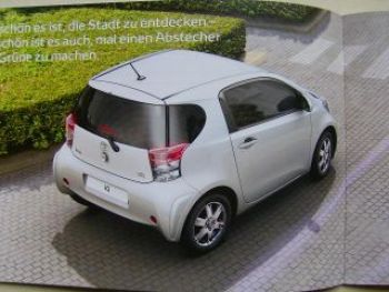 Toyota iQ Prospekt April 2010 +Preisliste NEU
