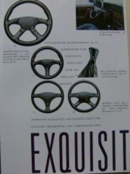 Fiat Croma Autozubehör Prospekt Juni 1991