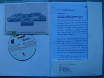 Suzuki Pressemappe Sondermodelle Four Grip 2001