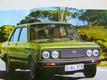 Fiat 131/132 Diesel Prospekt Februar 1980 Rarität