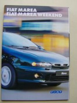Fiat Marea +Weekend Prospekt September 1996