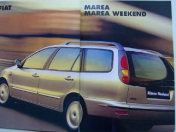Fiat Marea +Weekend Prospekt September 1996