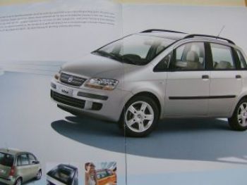 Fiat Idea Prospekt Januar 2004 NEU