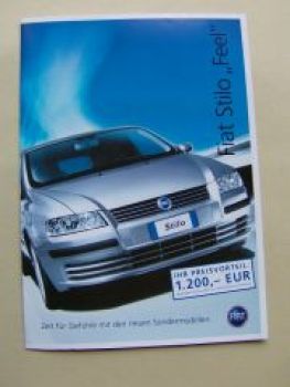 Fiat Stilo Feel Sondermodell +Preisangaben Typ192
