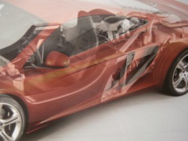 McLaren MP4-12C Prospekt Englisch Rarität Brochure Katalog