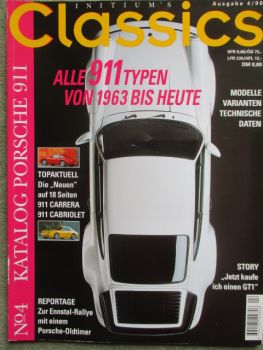 Initiums Classics 4/1998 Katalog Porsche 911 Nr.4 911 +GT1