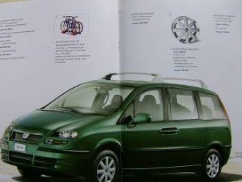 Fiat Ulysse Zubehör Prospekt Lineaccessori März 2008