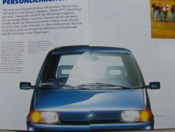Fiat Cinquecento S SX Sporting März 1996 NEU