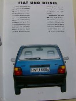 Fiat Uno +Turbo i.e.Racing September 1992