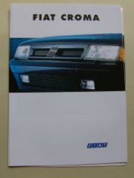 Fiat Croma Prospekt Februar 1994 Rarität